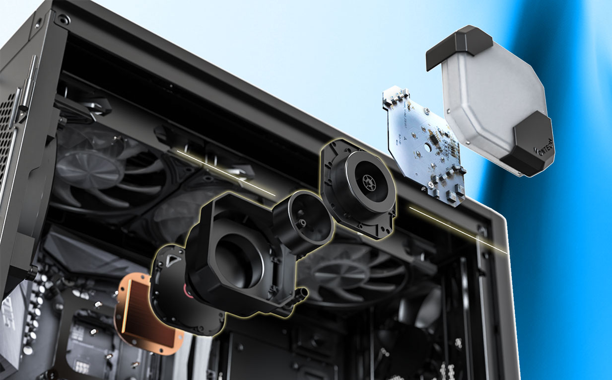 MONTECH HyperFlow ARGB 360 - AIO CPU Liquid Cooler MONTECH HyperFlow ARGB 360 - AIO CPU Liquid Cooler